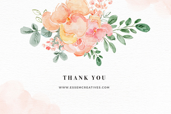 Watercolor Orchids Illustration PNG in Illustrations - product preview 4