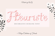 Fleuriste Duoline Font