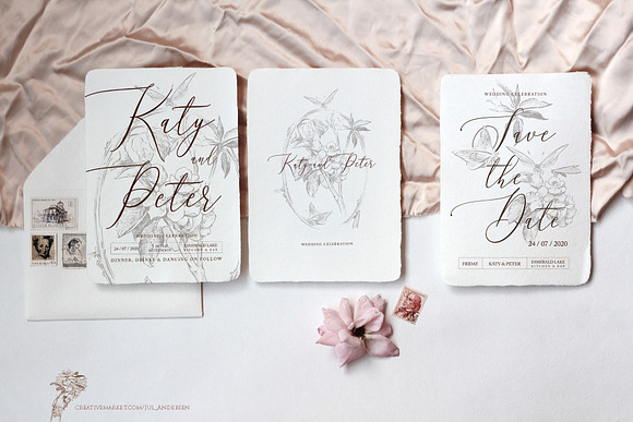 Blooming Soul Invitation in Card Templates - product preview 2