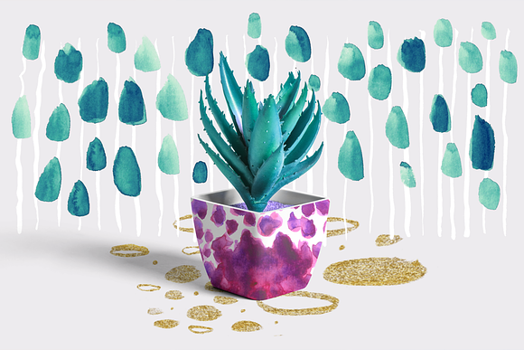 Watercolour Splash! in Textures - product preview 11