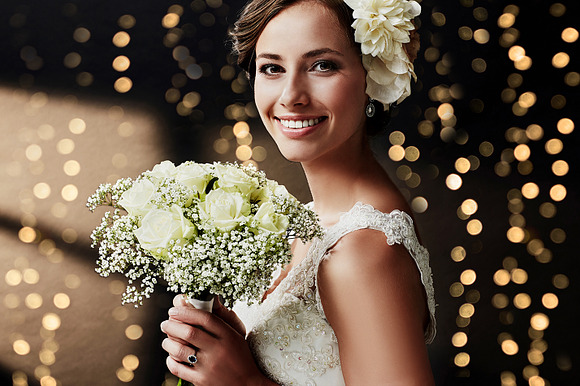 Wedding Bokeh Lights Overlays in Photoshop Plugins - product preview 5