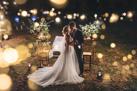 Wedding Bokeh Lights Overlays in Photoshop Plugins - product preview 19