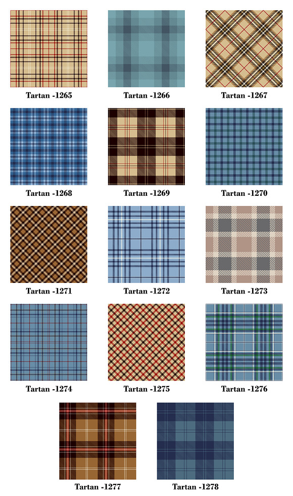 Seamless Tartan Pattern. Part–93 in Patterns - product preview 1