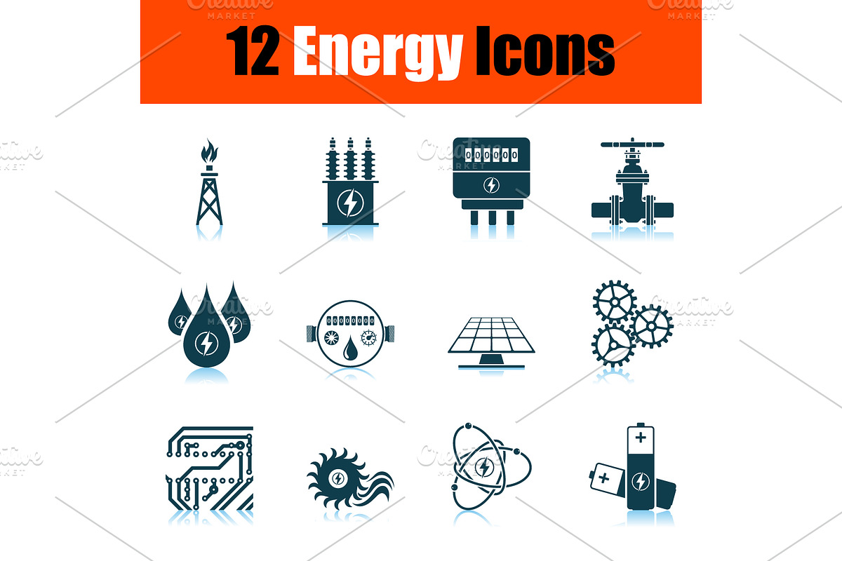 Energy Icon Set in Icons - product preview 8