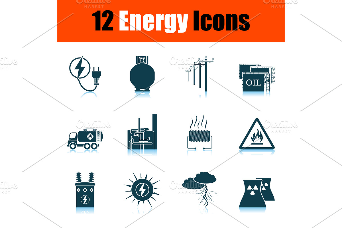 Energy Icon Set in Icons - product preview 8