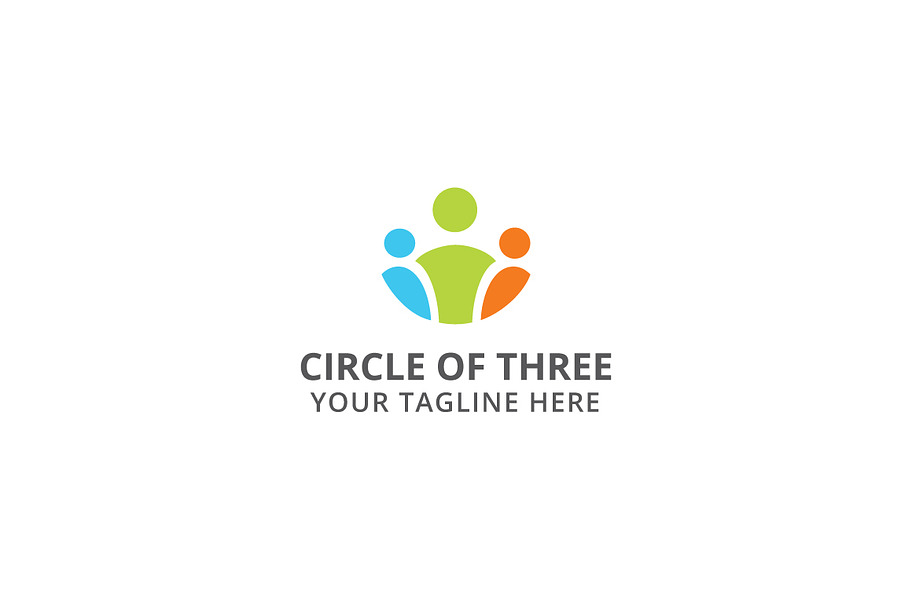 Circle Of Three Logo Template