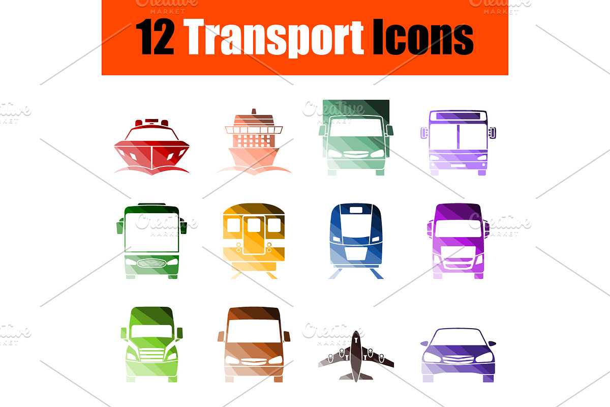 Transport Icon Set in Icons - product preview 8