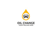 Oil Change Logo Template