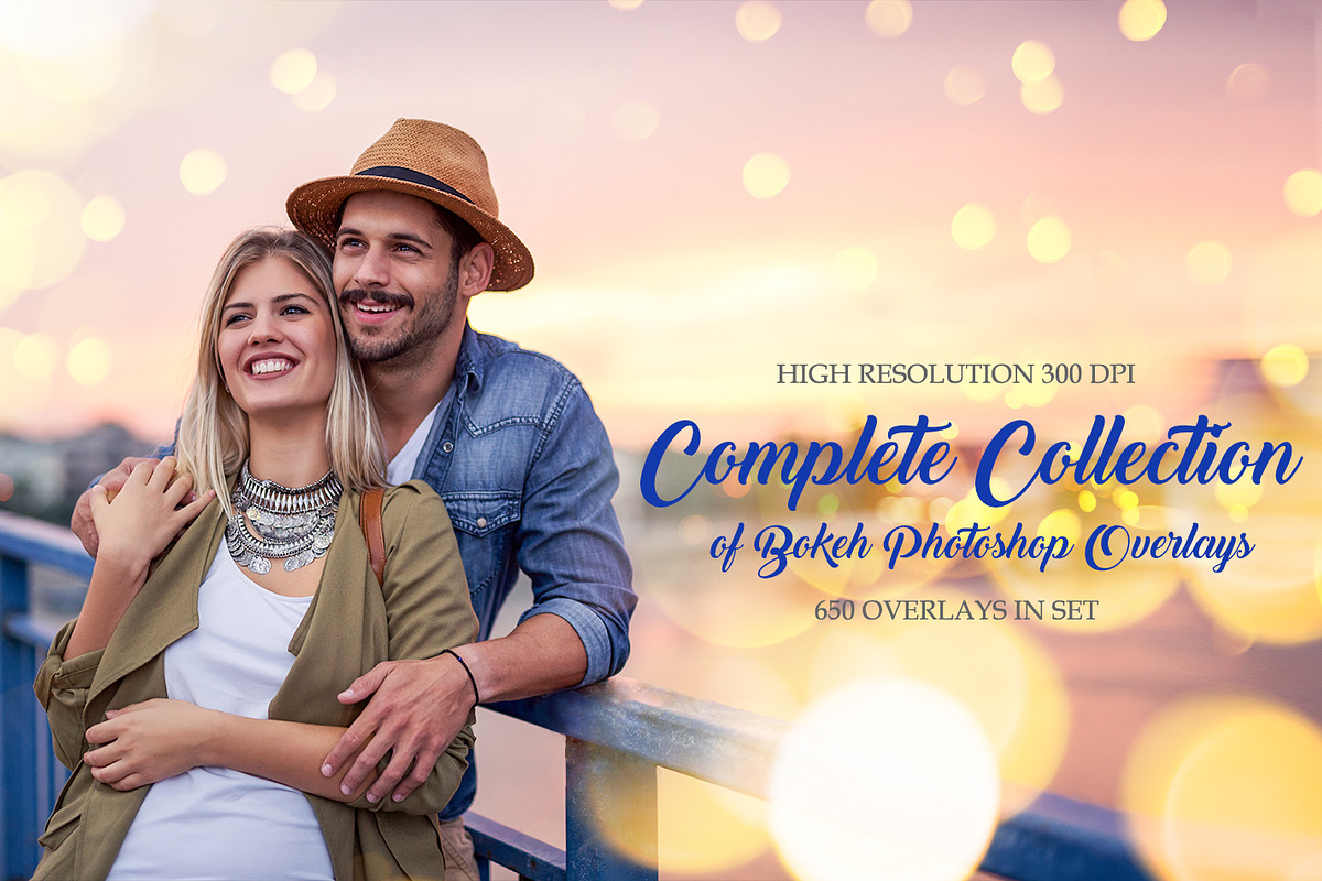 Bokeh Photoshop Overlays-Complete in Photoshop Plugins - product preview 8