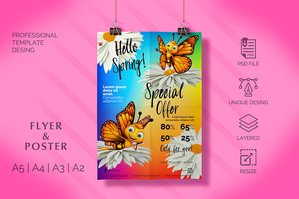 Flyer & Poster - Butterfly