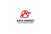 Arta Market Logo Template