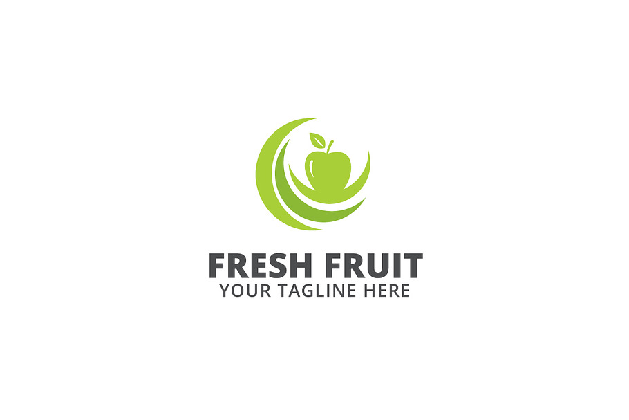 Fresh Fruit Logo Template in Logo Templates - product preview 8