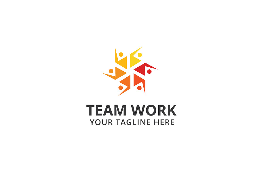 Team Work Logo Template in Logo Templates - product preview 8