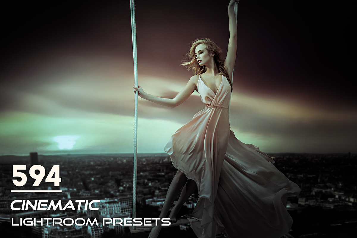 594 Cinematic Lightroom Presets in Add-Ons - product preview 8