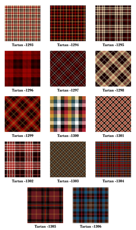 Seamless Tartan Pattern. Part–95 in Patterns - product preview 1