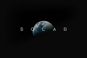 solar - a minimalistic font design