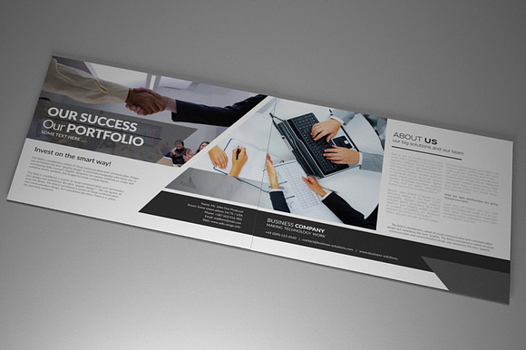 Indesign Brochure Landscape Vol 01 in Brochure Templates - product preview 1