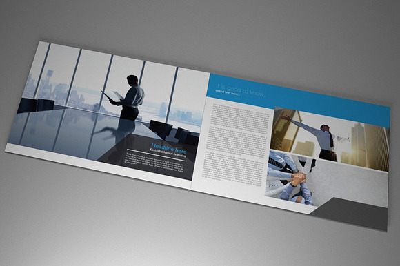 Indesign Brochure Landscape Vol 01 in Brochure Templates - product preview 5