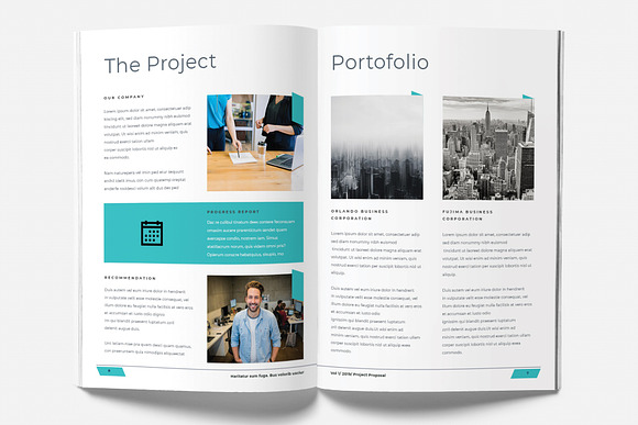 Project Proposal Bundle in Brochure Templates - product preview 7