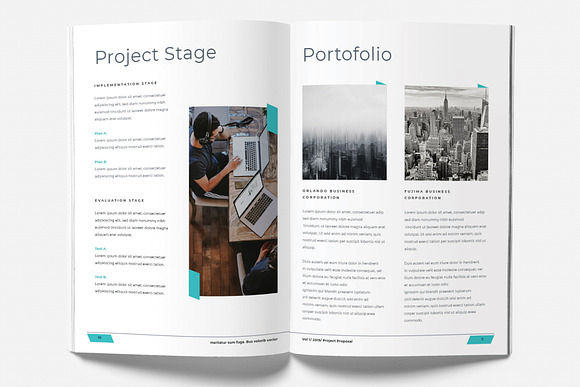 Project Proposal Bundle in Brochure Templates - product preview 8