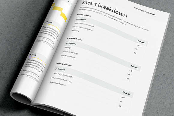 Project Proposal Bundle in Brochure Templates - product preview 18