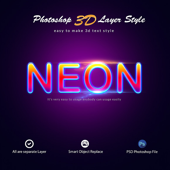 3D Bundle Photoshop Layer Style in Photoshop Layer Styles - product preview 3
