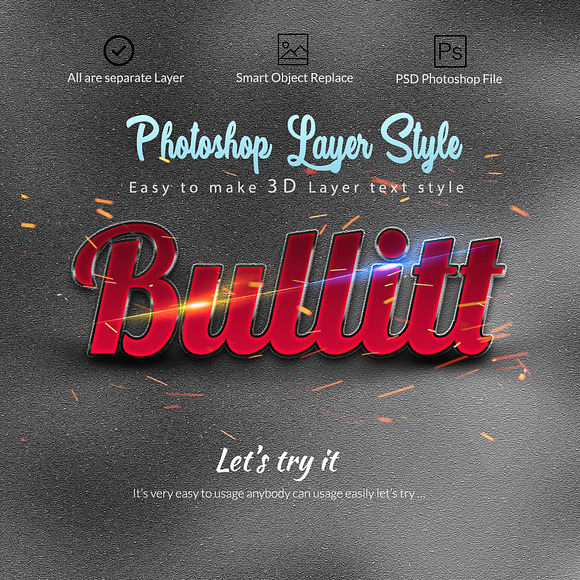 3D Bundle Photoshop Layer Style in Photoshop Layer Styles - product preview 16