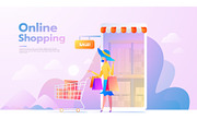 E-commerce buyer. Internet items