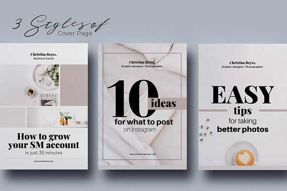 Canva eBook Template 23 pages in Magazine Templates - product preview 1