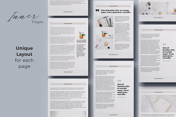 Canva eBook Template 23 pages in Magazine Templates - product preview 4