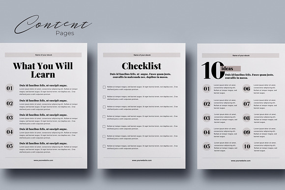 Canva eBook Template 23 pages in Magazine Templates - product preview 5