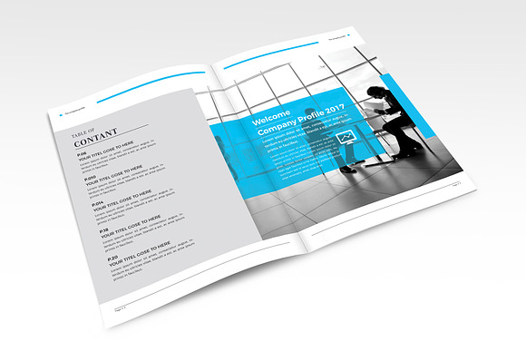 Company Profile 2019 in Brochure Templates - product preview 2