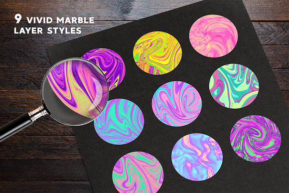 Vivid Marble Effect For Photoshop in Photoshop Layer Styles - product preview 2