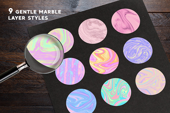 Vivid Marble Effect For Photoshop in Photoshop Layer Styles - product preview 3