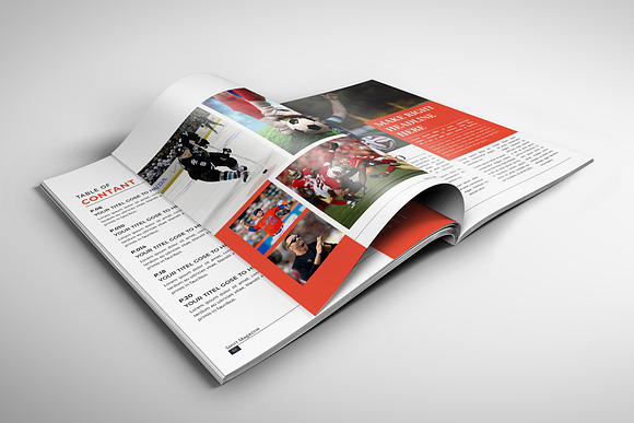 Sport Magazine in Magazine Templates - product preview 1