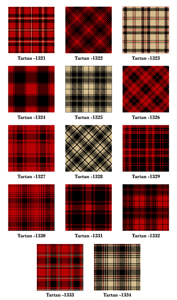 Seamless Tartan Pattern. Part–98 in Patterns - product preview 1