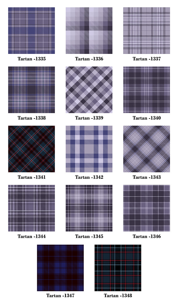 Seamless Tartan Pattern. Part–99 in Patterns - product preview 1
