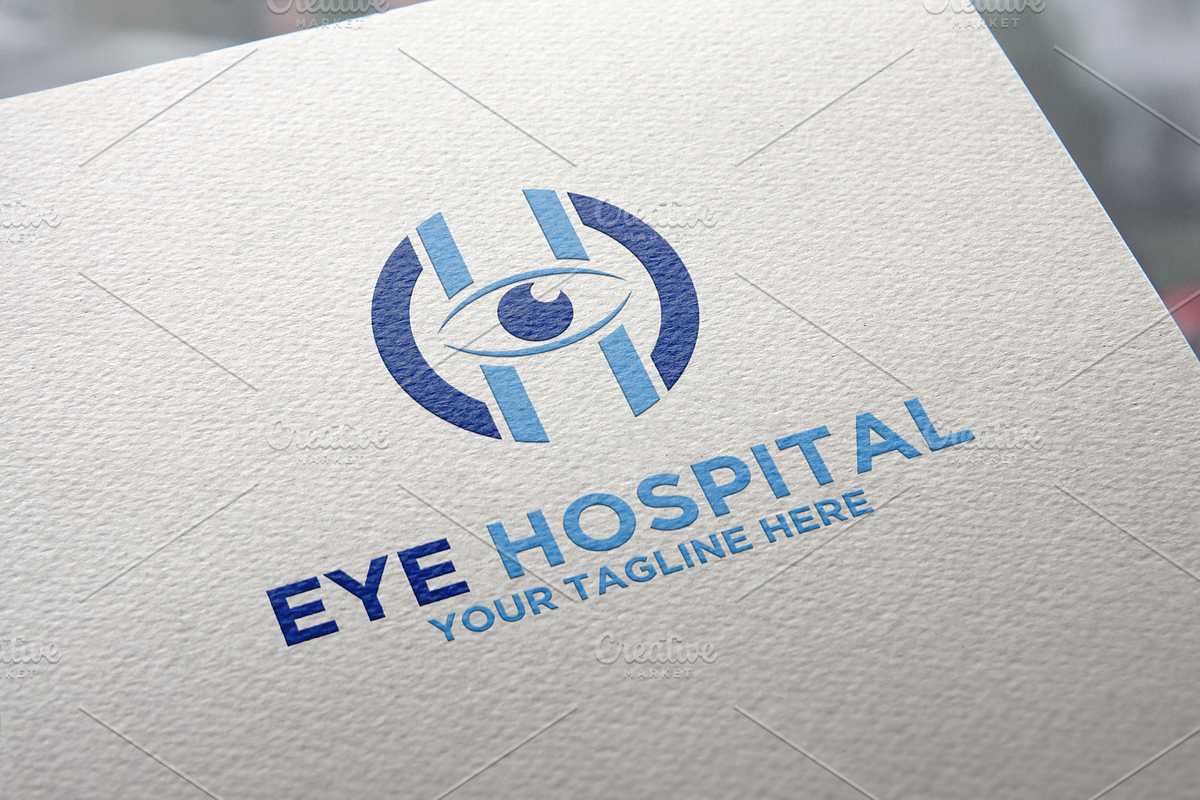 Eye Hospital Logo in Logo Templates - product preview 8