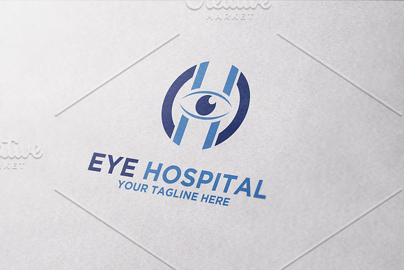 Eye Hospital Logo in Logo Templates - product preview 1