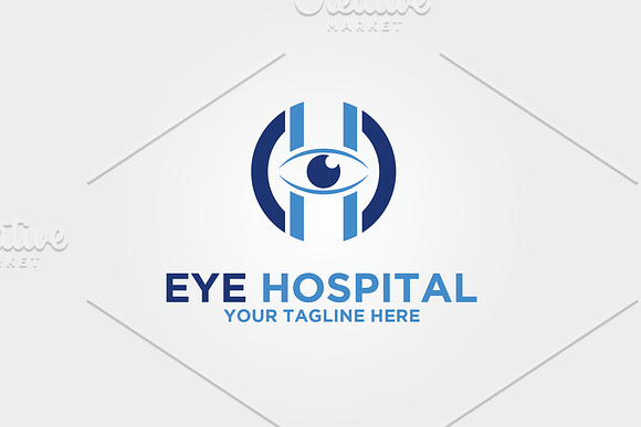 Eye Hospital Logo in Logo Templates - product preview 2