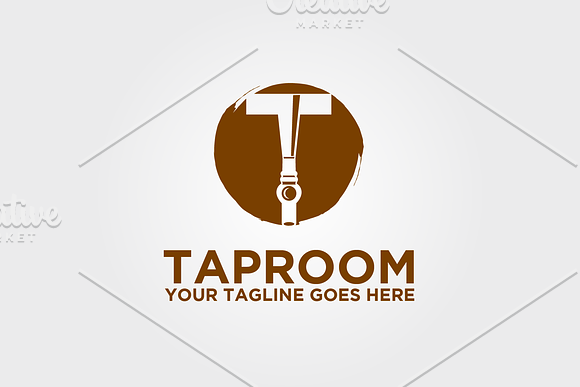 Taproom Beer Logo in Logo Templates - product preview 2