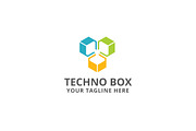 Techno Box Logo Template