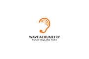 Wave Acoumetry Logo Template