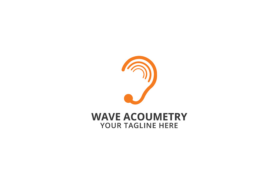Wave Acoumetry Logo Template in Logo Templates - product preview 8