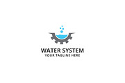 Water System Logo Template