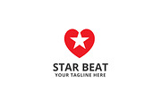 Star Beat Logo Template