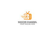 Soccer Channel Logo Template