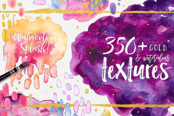 Watercolour Splash! in Textures - product preview 13
