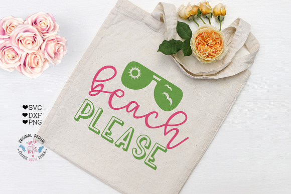 Beach Please - Summer Cut File in Illustrations - product preview 1