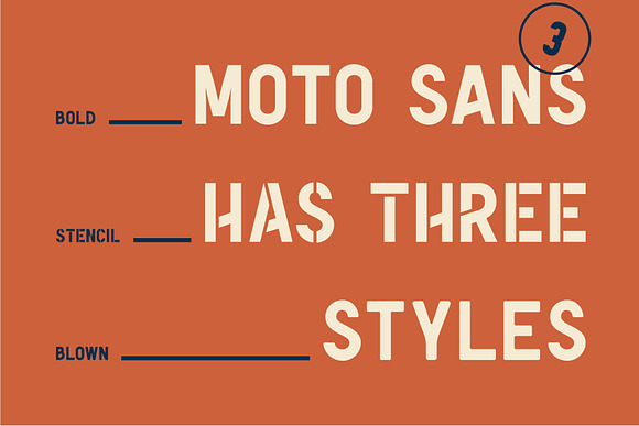 Moto Sans in Display Fonts - product preview 2